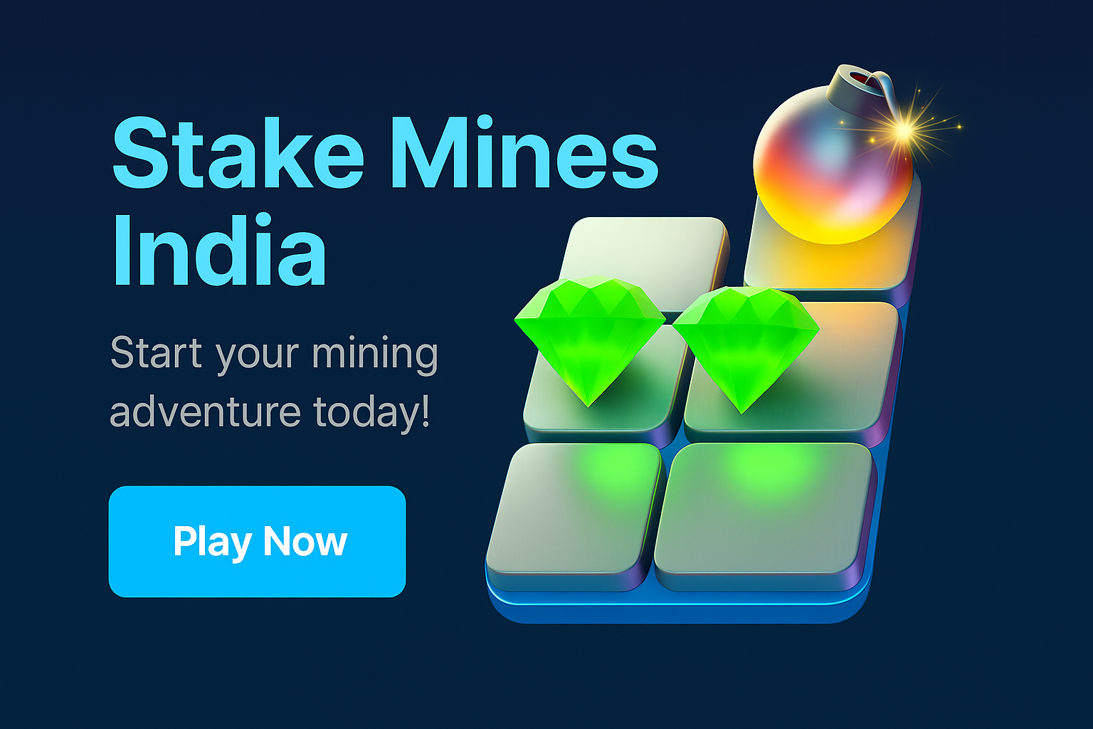 Stake Mines India - Start your mining adventure